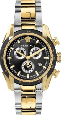 V Ray Svart/Stål Ø44 mm