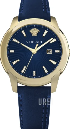 V Urban Blå/Stål Ø42 mm