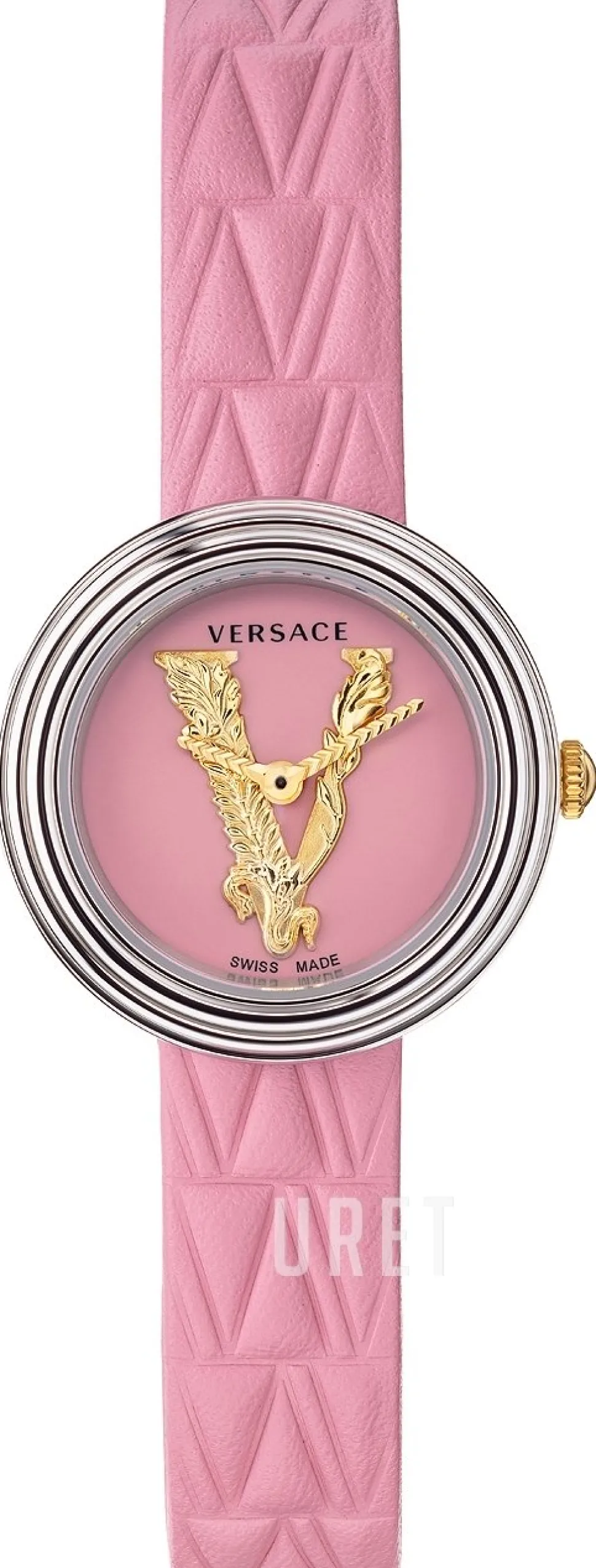 V Virtus Rosa/Läder Ø28 mm