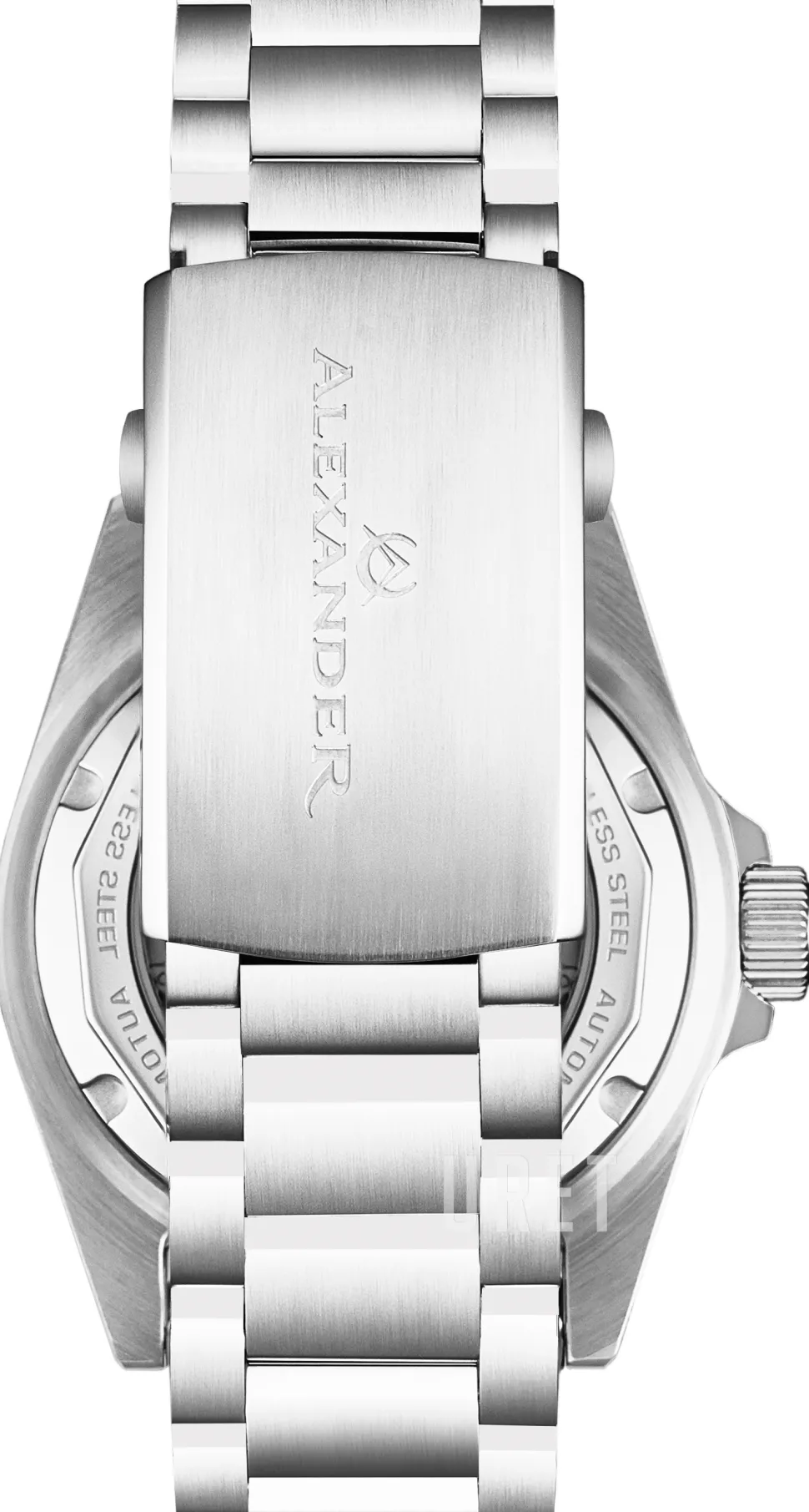 Vathos Svart/Stål Ø42 mm