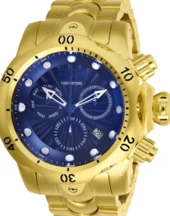 Venom Blå/Gulguldtonat stål Ø53.7 mm