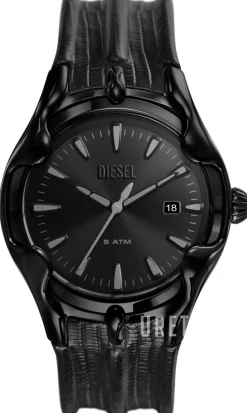 Vert Svart/Läder Ø44 mm