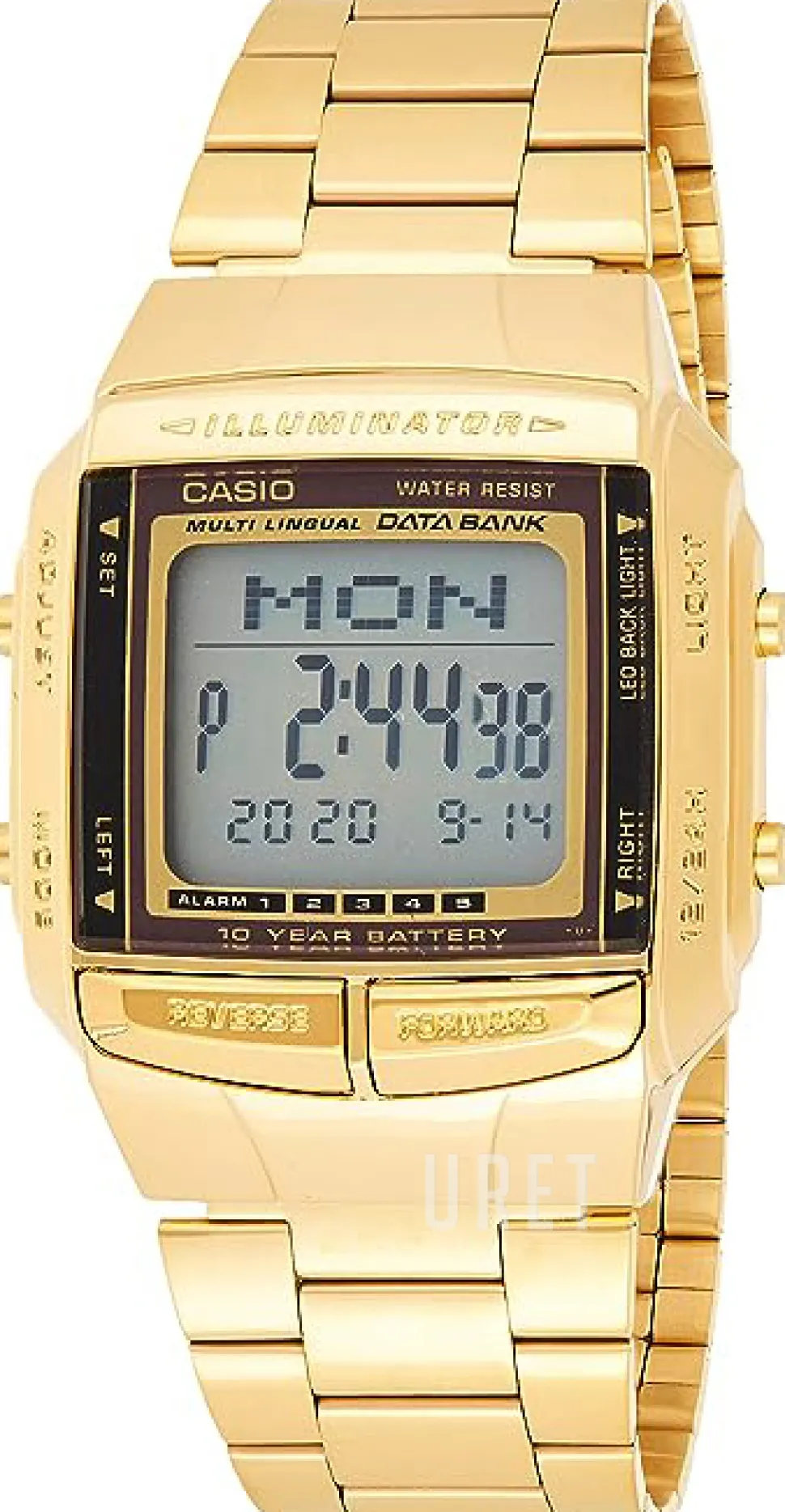 Vintage LCD/Gulguldtonat stål