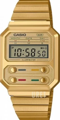 Vintage LCD/Gulguldtonat stål