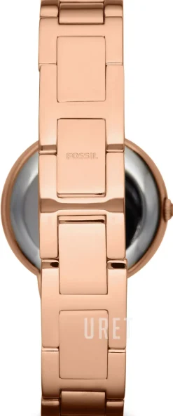 Virginia Silverfärgad/Roséguldstonat stål Ø30 mm