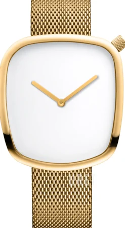 Vit/Gulguldtonat stål