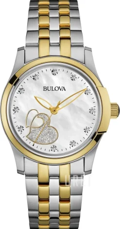 Vit/Gulguldtonat stål Ø33 mm