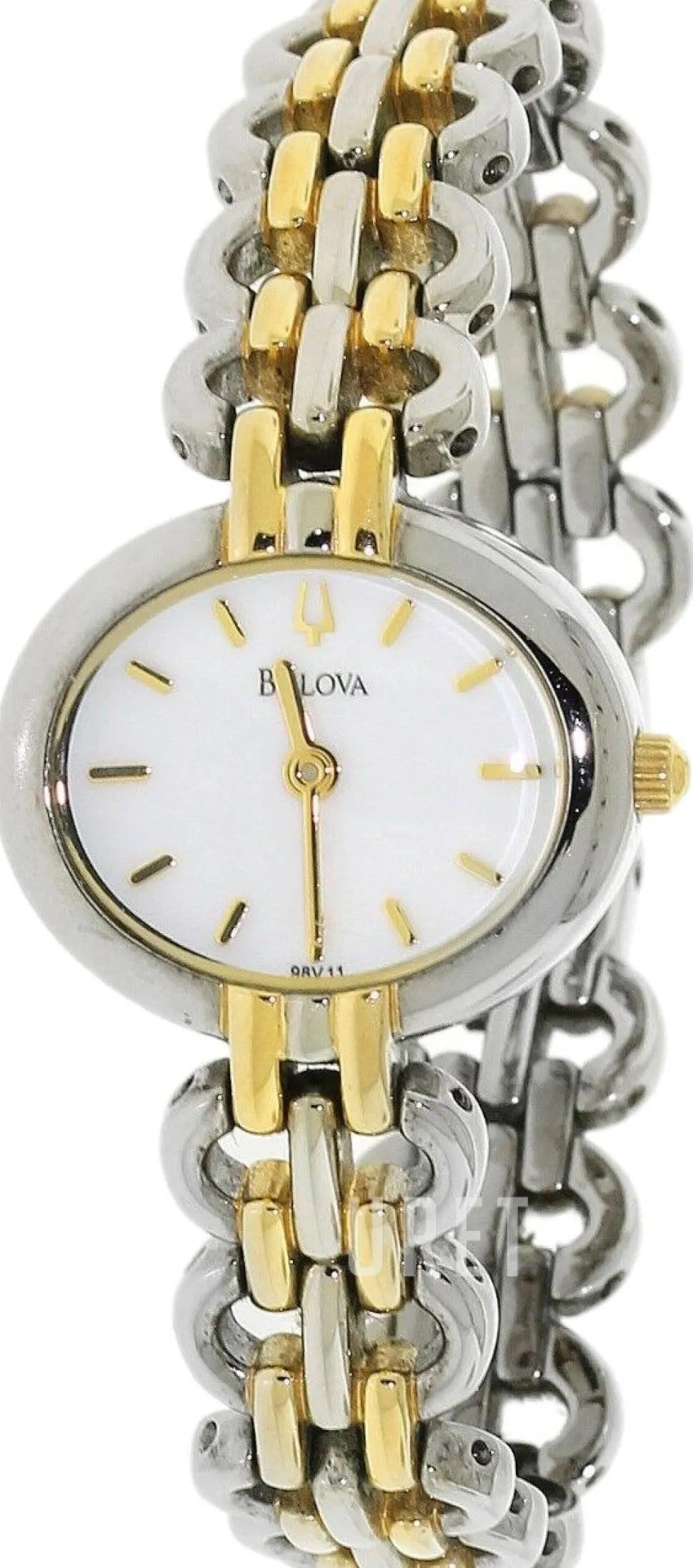 Vit/Gulguldtonat stål Ø23 mm