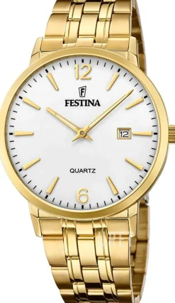 Vit/Gulguldtonat stål Ø41 mm