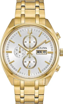 Vit/Gulguldtonat stål Ø42 mm