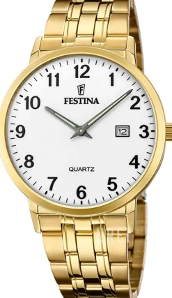 Vit/Gulguldtonat stål Ø41 mm