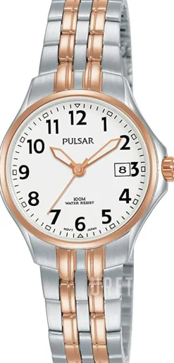 Vit/Roséguldstonat stål Ø26 mm