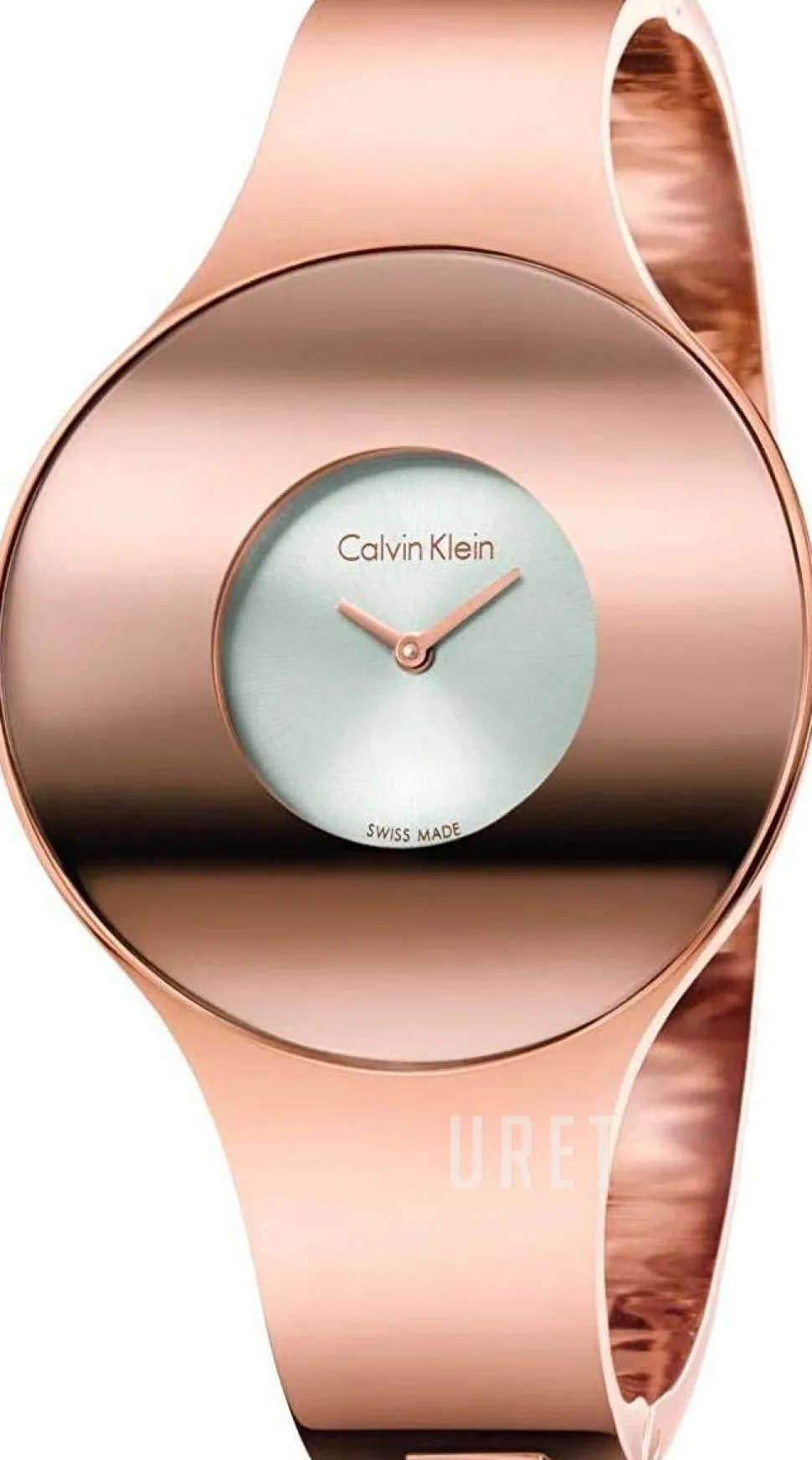 Vit/Roséguldstonat stål Ø21 mm