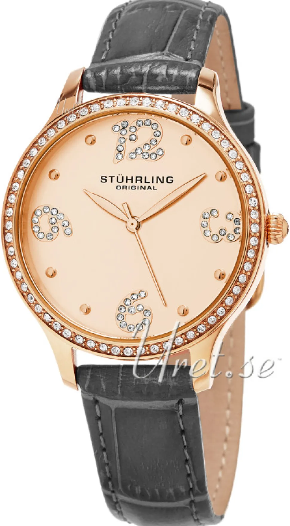 Vogue Chic Roséguldstonad/Läder Ø36 mm