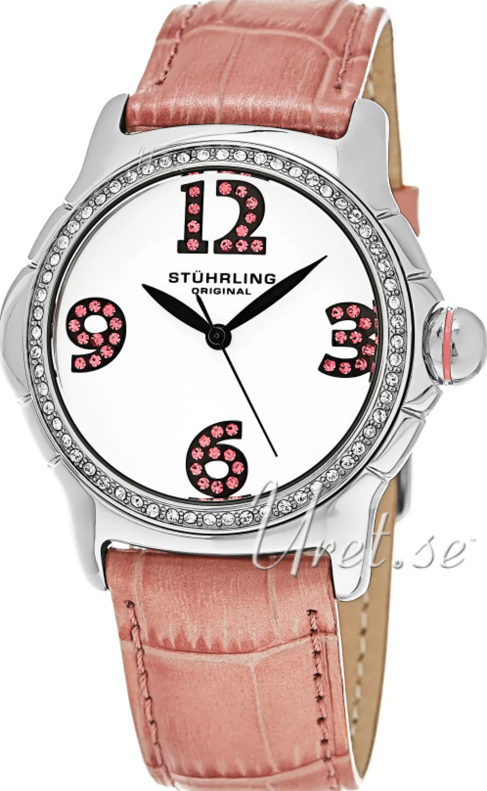 Vogue Chic Vit/Läder Ø38 mm