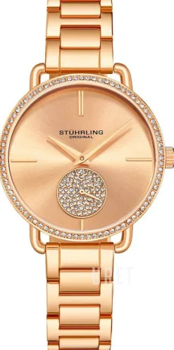 Vogue Roséguldstonad/Roséguldstonat stål Ø38 mm