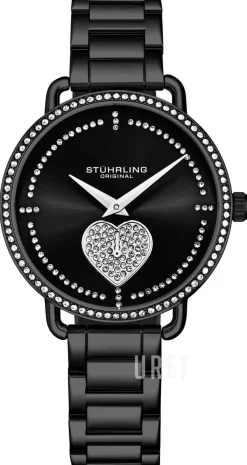 Vogue Valentina Svart/Stål Ø38 mm