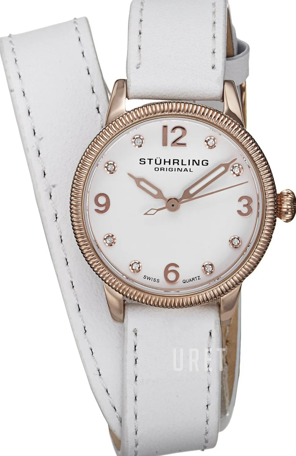 Vogue Vit/Läder Ø31 mm