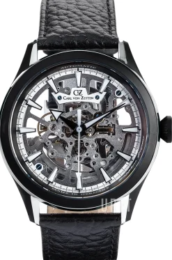 Waldkirsch Silverfärgad/Läder Ø44 mm