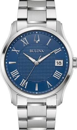 Wilton Blå/Stål Ø41 mm