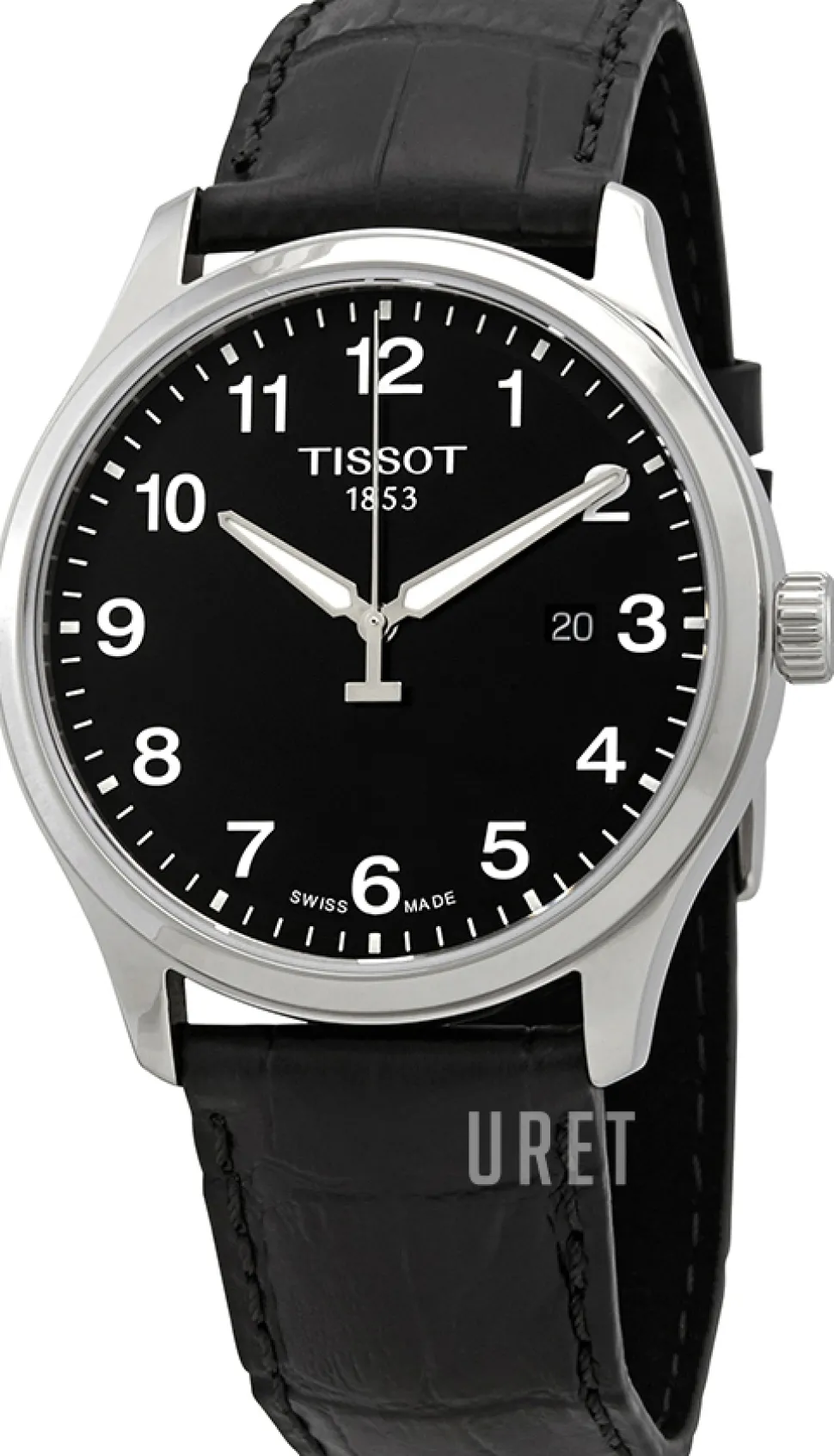 Xl Svart/Läder Ø42 mm