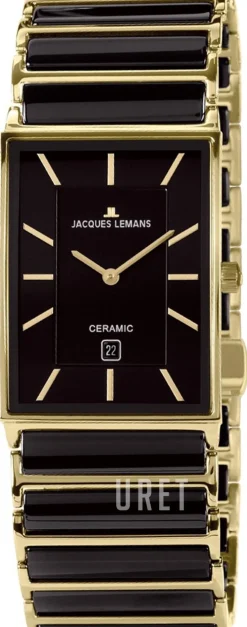 York Svart/Gulguldtonat stål