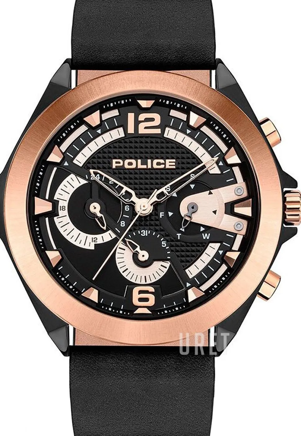 Zenith Brun/Läder Ø48 mm